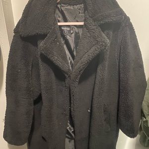 Oversized Teddy Coat